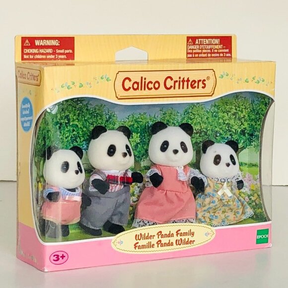 Calico Critters Wilder Panda Family New in Box - Picture 7 of 11